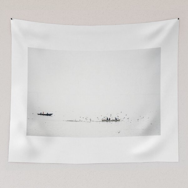 Item preview, Early morning on the Ganges at Varanasi  designed and sold by Geoff Shoults.