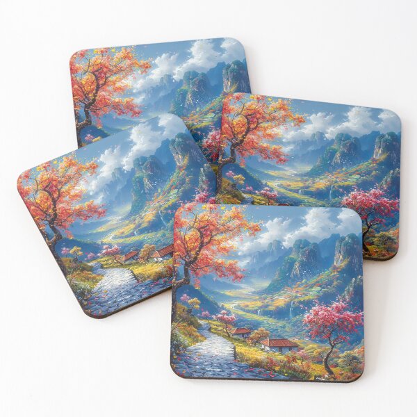Item preview, Autumn Mountain 1  designed and sold by Dawn van Doorn.