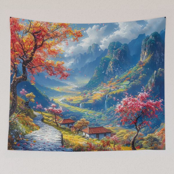 Item preview, Autumn Mountain 1  designed and sold by Dawn van Doorn.
