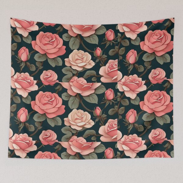 Item preview, Rose pattern  designed and sold by PeakPatternArt.