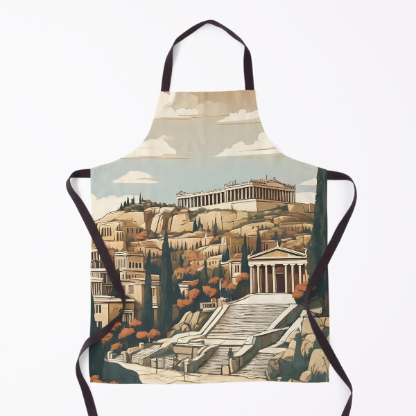 Item preview, Athens view, Zeus temple overlooking Acropolis, Greece, designed and sold by Genali.
