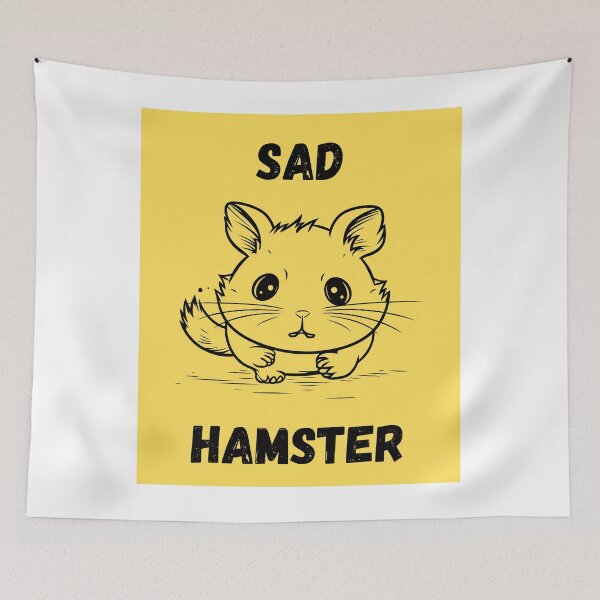Item preview, Sad hamster designed and sold by BaRniSTC.