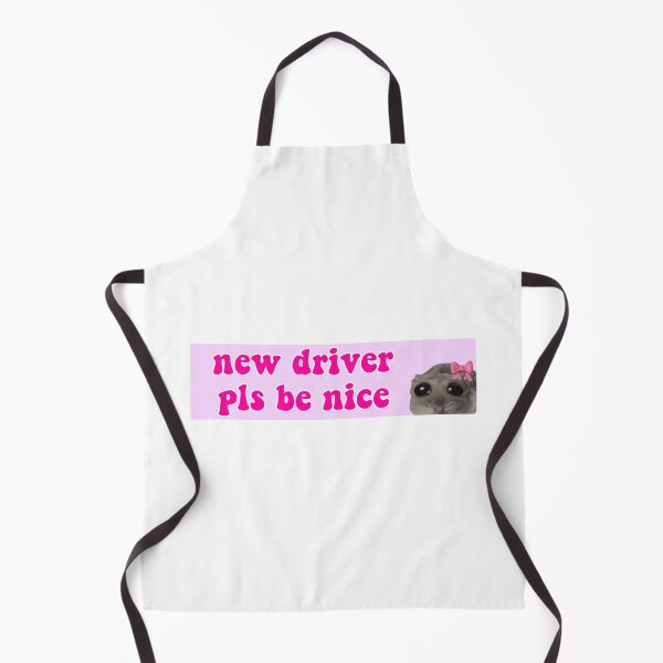 Item preview, Sad Hamster New Driver Pls Be Nice designed and sold by funkyst.