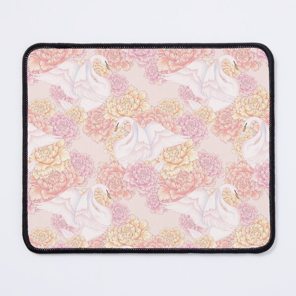 Item preview, Swan and flower pattern designed and sold by CoeurdeMarie.