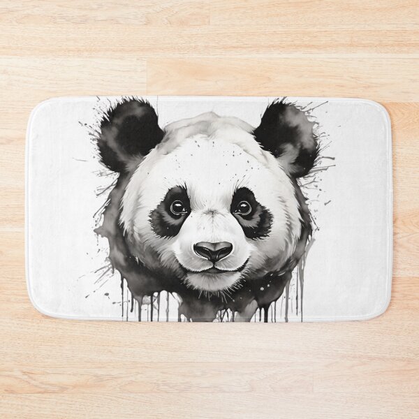 Item preview, Beautiful And Abstract Panda Face Painting designed and sold by PolygonPinnacle.