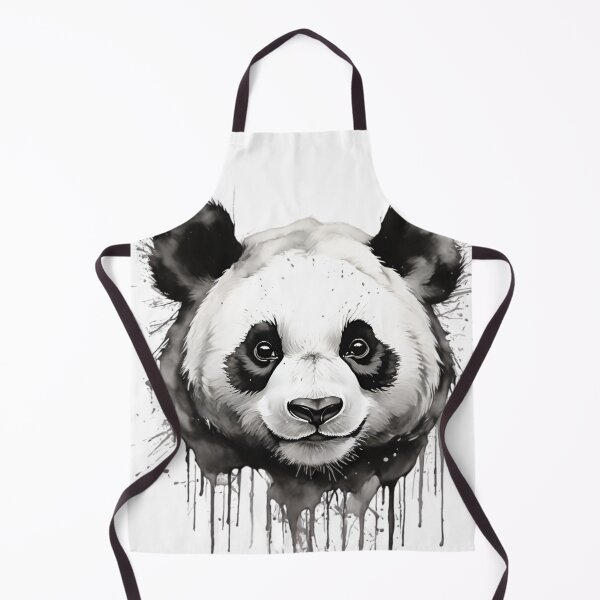 Item preview, Beautiful And Abstract Panda Face Painting designed and sold by PolygonPinnacle.