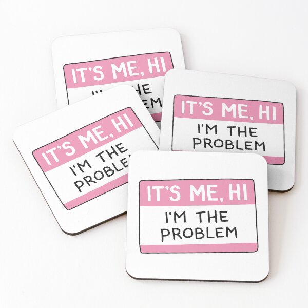 Item preview, It's Me Hi, I'm The Problem Pink designed and sold by Me And The Moon.