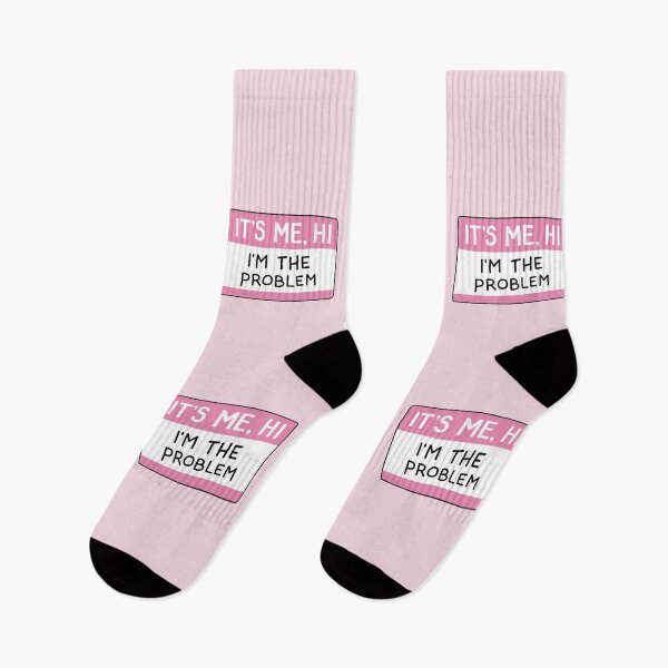 Item preview, It's Me Hi, I'm The Problem Pink designed and sold by Me And The Moon.