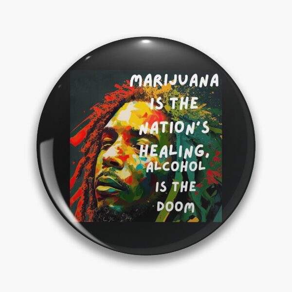 Item preview, Marijuana is the nation's healing, alcohol is the doom Cap designed and sold by ragebody.