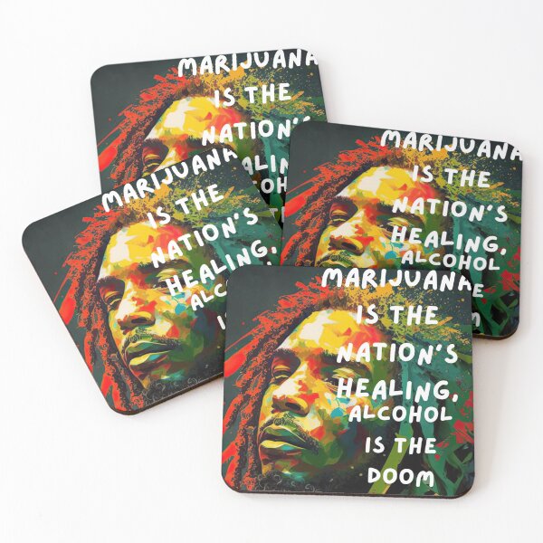 Item preview, Marijuana is the nation's healing, alcohol is the doom Cap designed and sold by ragebody.