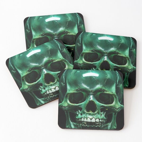 Item preview, Crystal Skull (Emerald) designed and sold by Zendragon-Store.