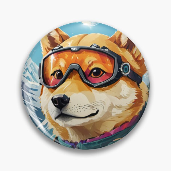 Item preview, Shibu Dog into Snow Hiking designed and sold by MeraStyle.