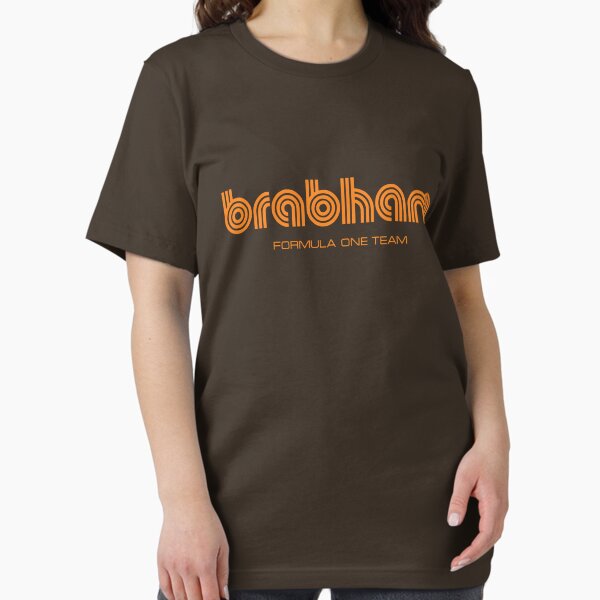Item preview, Brabham Formula One 1972 team logo - hexagon orange print designed and sold by retropetrol.