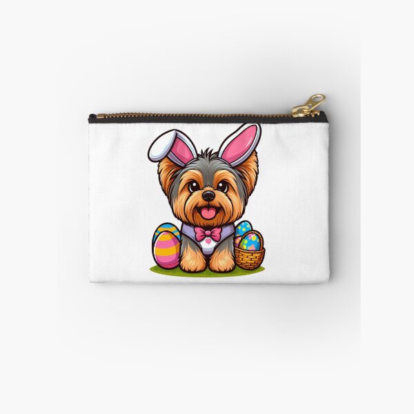 Item preview, Yorkie Easter Joy: Bunny Chic designed and sold by EpicPaws.