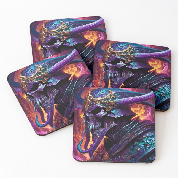 Item preview, Undead Demon Knight - Fantasy RPG Art designed and sold by Delerat7.