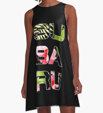 Subaru Fashion Stickers A-Line Dress