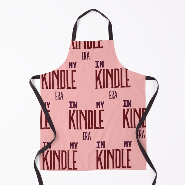 Item preview, In My Kindle Era Deep Red Pattern designed and sold by TheFantazyForge.