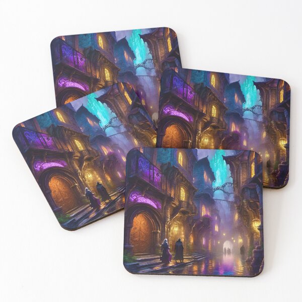 Item preview, Dark City - Fantasy RPG Art designed and sold by Delerat7.