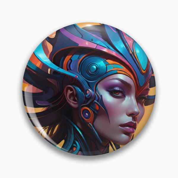 Item preview, Divine Lumina: Futuristic Goddess Design designed and sold by GrizzlyCollective.