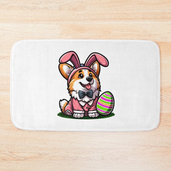 Item preview, Easter Elegance: Pink Suit Corgi designed and sold by EpicPaws.