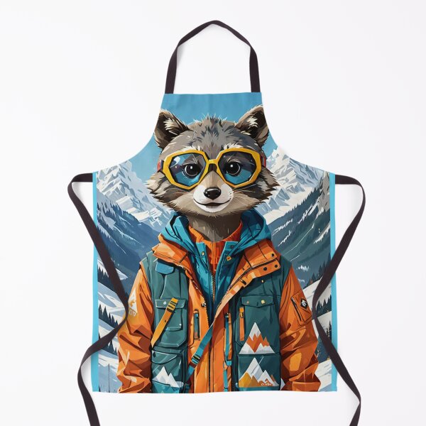 Item preview, Racoon is Snow Hiking designed and sold by MeraStyle.