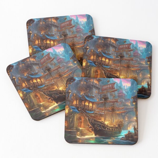 Item preview, Pirate Cove - Fantasy RPG Art designed and sold by Delerat7.