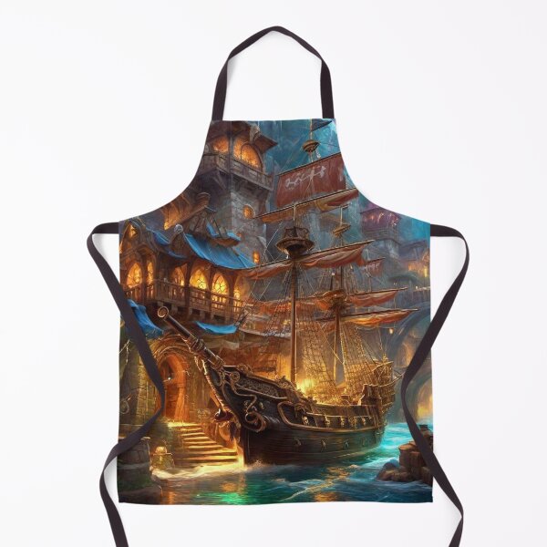 Item preview, Pirate Cove - Fantasy RPG Art designed and sold by Delerat7.