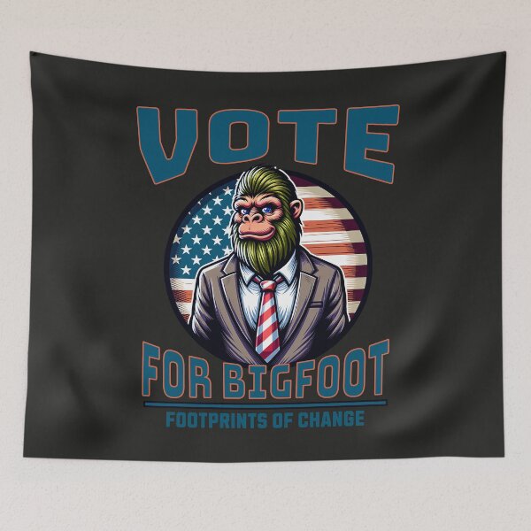 Item preview, Vote For Bigfoot designed and sold by RockBeeDesigns.