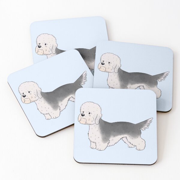 Item preview, Cute Dandie dinmont terrier art designed and sold by Yaragold.