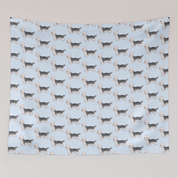 Item preview, Cute Dandie dinmont terrier art designed and sold by Yaragold.
