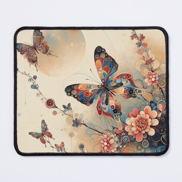Item preview, Ornamental Classic Butterfly Painting Decorative Art designed and sold by Trevor Hirst.
