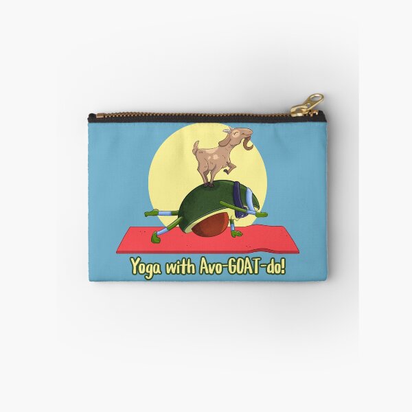 Item preview, Yoga with Avo-GOAT-do! designed and sold by WaitIsThisArt.