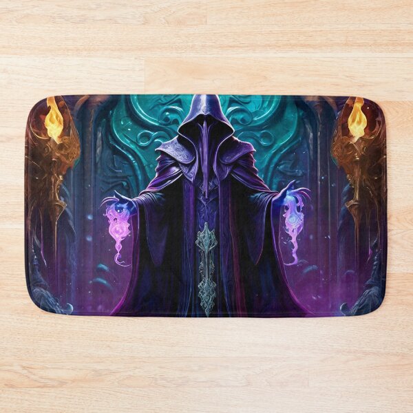 Item preview, Mind Flayer Necromancer - Fantasy RPG Art designed and sold by Delerat7.