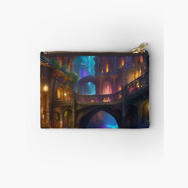 Item preview, Dark Elf City - Fantasy RPG Art designed and sold by Delerat7.