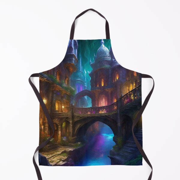 Item preview, Dark Elf City - Fantasy RPG Art designed and sold by Delerat7.