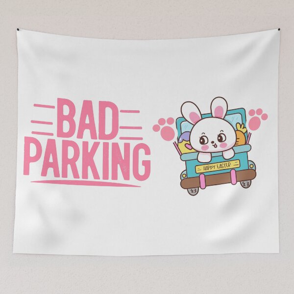Item preview, Happy Easter specialy Not Bad parking designed and sold by artscreat.