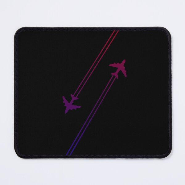 Item preview, Red to blue Ombre Airplanes designed and sold by Ellia Arts.