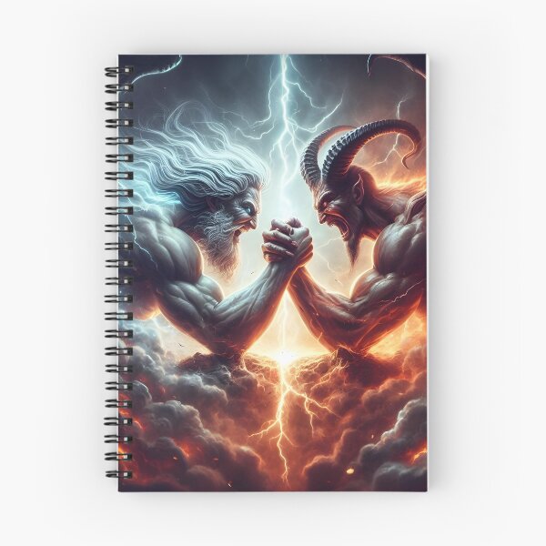 Item preview, God vs. Devil designed and sold by Marcicev-Bojan.