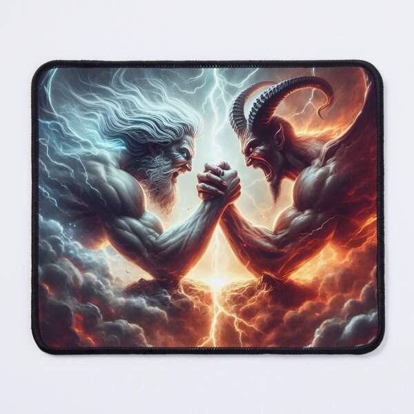 Item preview, God vs. Devil designed and sold by Marcicev-Bojan.