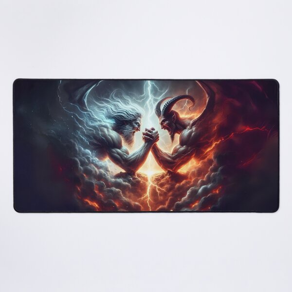 Item preview, God vs. Devil designed and sold by Marcicev-Bojan.