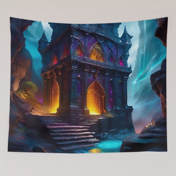 Item preview, Wizard's Tower - Fantasy RPG Art designed and sold by Delerat7.