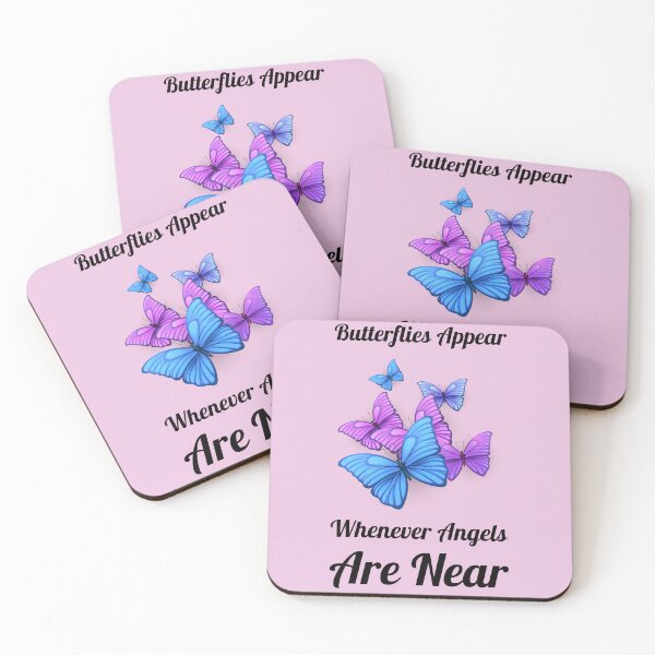 Item preview, Butterflies Appear When Angels Are Near. Plus Sticker Pack designed and sold by ShamblesShirts.