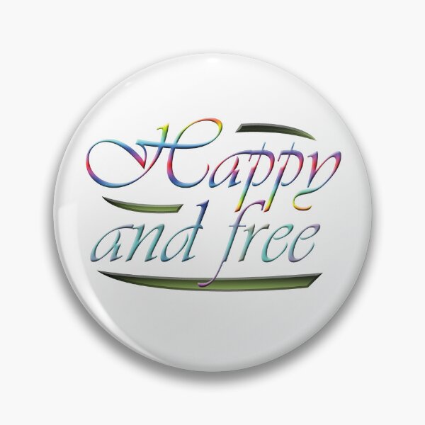 Item preview, Happy and free designed and sold by Pixelpullsee.