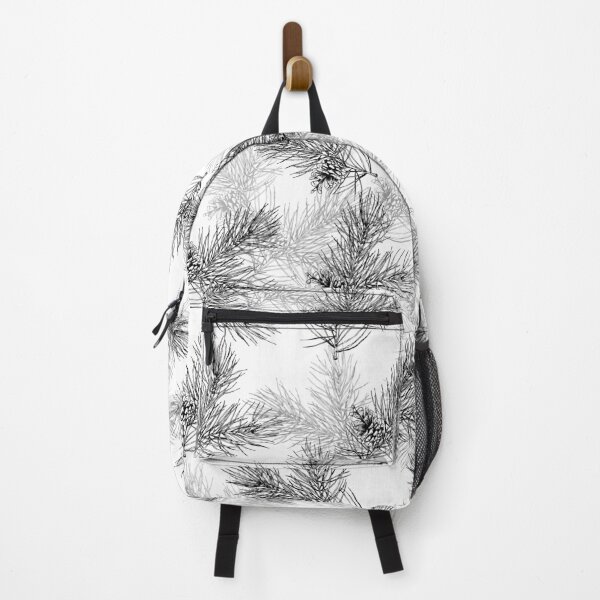 Item preview, pattern with forest branches and pine cones designed and sold by Oleksandra Yurchenko.