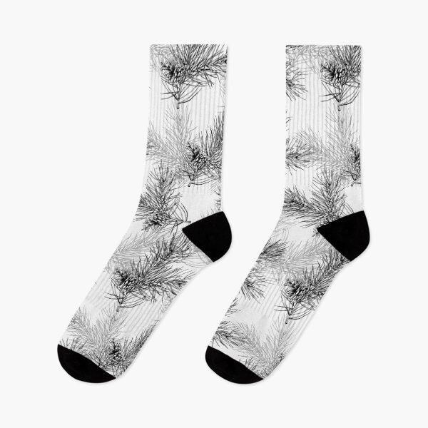 Item preview, pattern with forest branches and pine cones designed and sold by Oleksandra Yurchenko.