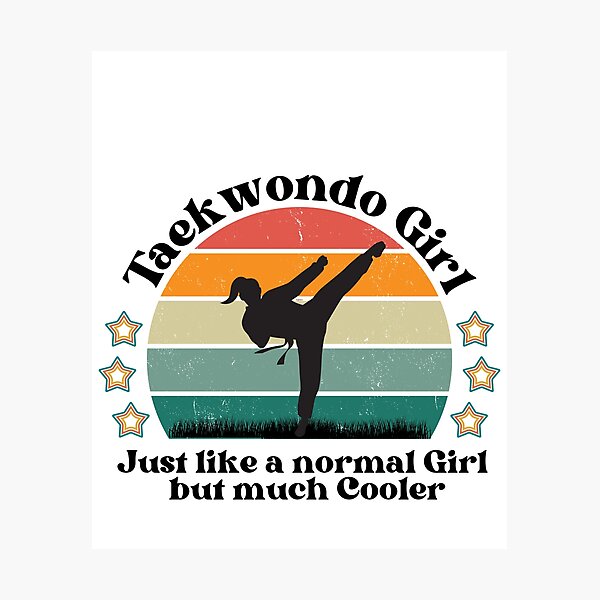 Artikel-Vorschau von Taekwondo Girl, designt und verkauft von SimonsMerch.
