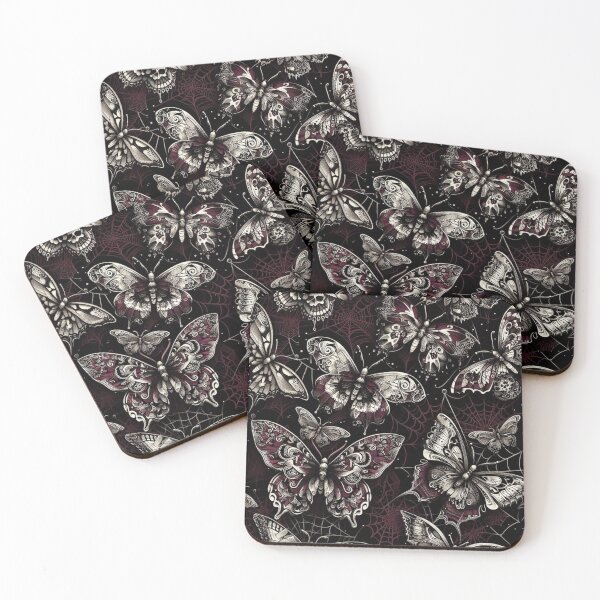 Item preview, Gothic Spring Butterfly Pattern designed and sold by LyssasMindArt.