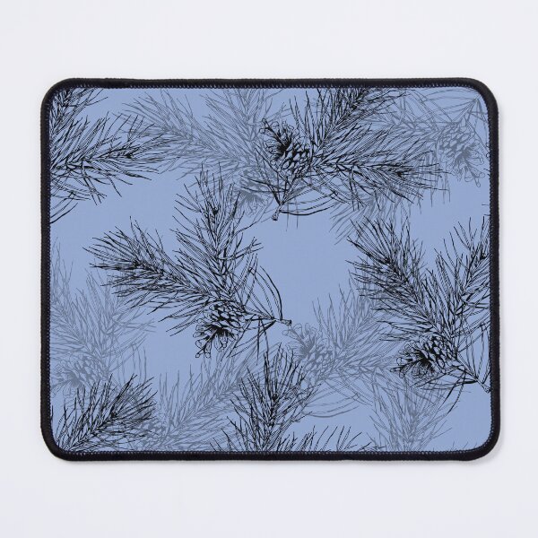 Item preview, pattern with forest branches and pine cones designed and sold by Oleksandra Yurchenko.