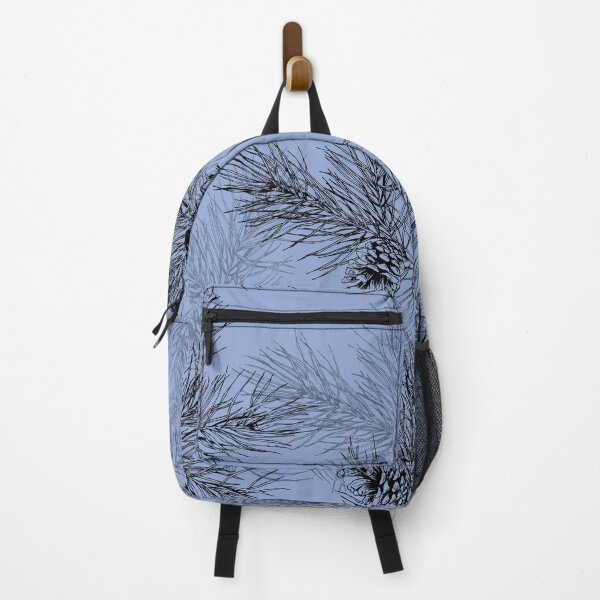 Item preview, pattern with forest branches and pine cones designed and sold by Oleksandra Yurchenko.