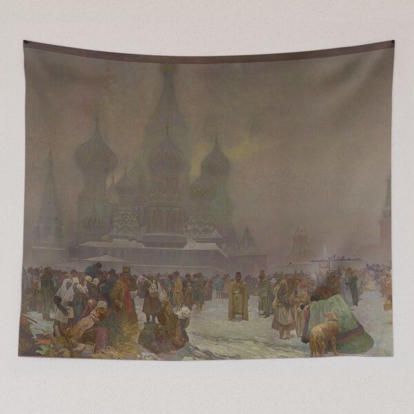 Item preview, The Slav Epic, cycle No.19, The Abolition of Serfdom in Russia, by Alphonse Mucha. HIGH DEFINITION designed and sold by MINDTHECHERRY.